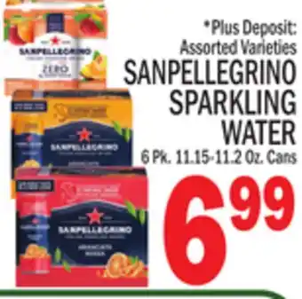 C Town SANPELLEGRINO SPARKLING WATER offer