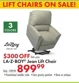 Boscov's LA-Z-BOY Jean Lift Chair offer