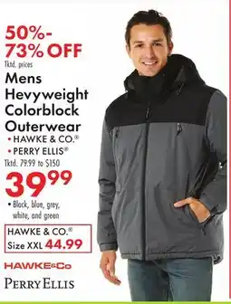 Boscov's Mens Hevyweight Colorblock Outerwear offer