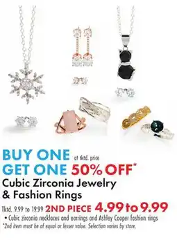Boscov's Cubic Zirconia Jewelry & Fashion Rings offer