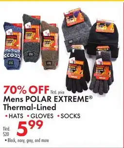 Boscov's Mens POLAR EXTREME Thermal-Lined offer