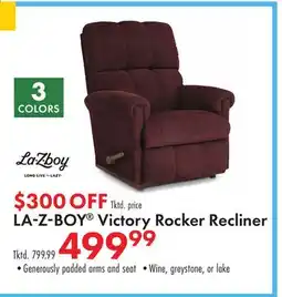 Boscov's LA-Z-BOY Victory Rocker Recliner offer
