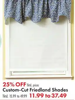 Boscov's Custom-Cut Friedland Shades offer
