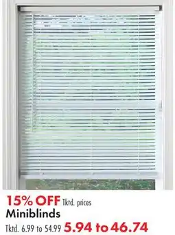 Boscov's Miniblinds offer