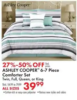 Boscov's ASHLEY COOPER 6-7 Piece Comforter Set offer