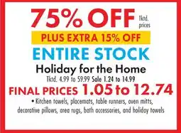 Boscov's Holiday for the Home offer