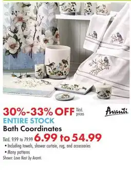 Boscov's Bath Coordinates offer