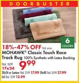 Boscov's MOHAWK Classic Touch Race Track Rug offer
