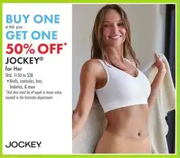 Boscov's JOCKEY for Her offer