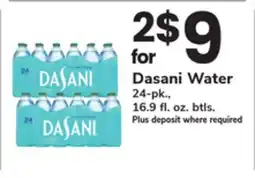 ACME Dasani Water offer