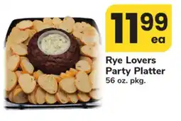 ACME Rye Lovers Party Platter offer