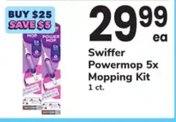 ACME Swiffer Powermop 5x Mopping Kit offer