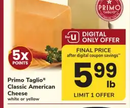 ACME Primo Taglio Classic American Cheese offer