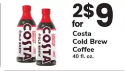 ACME Costa Cold Brew Coffee offer