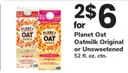 ACME Planet Oat Oatmilk Original or Unsweetened offer