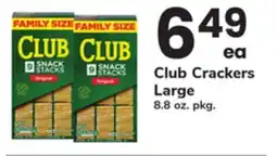 ACME Club Crackers offer