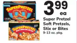 ACME Super Pretzel Soft Pretzels, Stix or Bites offer