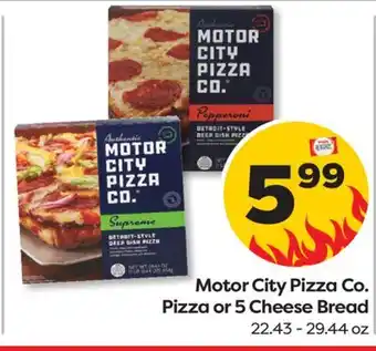 Weis Markets Motor City Pizza Co. Pizza or 5 Cheese Bread offer