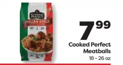 Weis Markets Cooked Perfect Meatballs offer