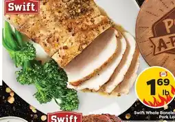 Weis Markets Swift Whole Boneless Pork Loin offer