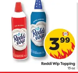 Weis Markets Reddi Wip Topping offer