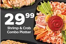 Weis Markets Shrimp & Crab Combo Platter offer