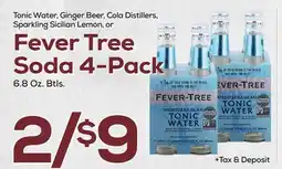 DeCicco & Sons Sicilian Fever Tree Soda 4-Pack offer