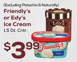 DeCicco & Sons Friendly or Edy's Ice Cream offer