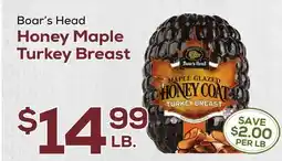 DeCicco & Sons Boar's Head Honey Maple Turkey Breast offer