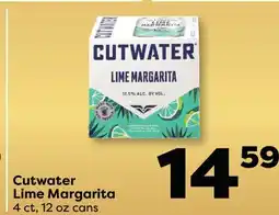 Weis Markets Cutwater Lime Margarita offer