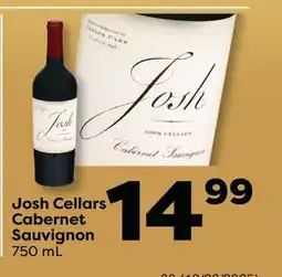 Weis Markets Josh Cellars Cabernet Sauvignon offer