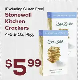 DeCicco & Sons Stonewall Kitchen Crackers offer