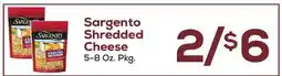 DeCicco & Sons Sargento Shredded Cheese offer