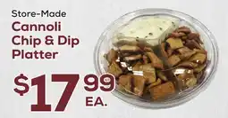 DeCicco & Sons Cannoli Chip & Dip Platter offer
