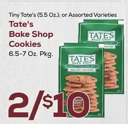 DeCicco & Sons Tate's Bake Shop Cookies offer
