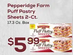 DeCicco & Sons Pepperidge Farm Puff Pastry Sheets offer