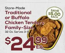 DeCicco & Sons Traditional or Buffalo Chicken Tenders Family-Size offer