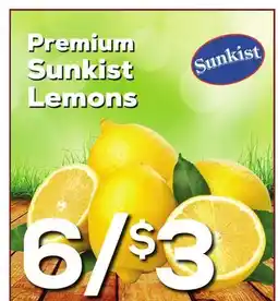 DeCicco & Sons Premium Sunkist Lemons offer