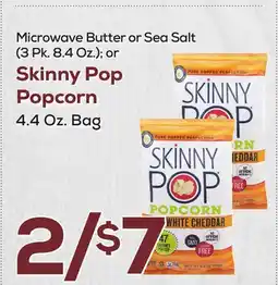 DeCicco & Sons Skinny Pop Popcorn 4.4 Oz. Bag offer