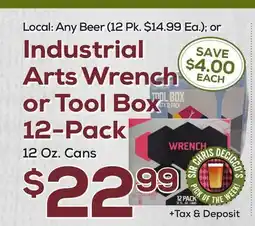 DeCicco & Sons Industrial Arts Wrench or Tool Box 12-Pack offer