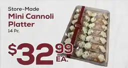 DeCicco & Sons Mini Cannoli Platter offer