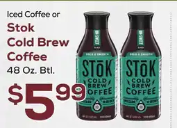 DeCicco & Sons Stok Cold Brew Coffee offer