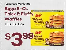 DeCicco & Sons Eggo 6-Ct. Thick & Fluffy Waffles offer