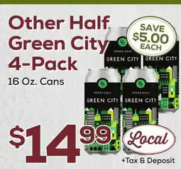 DeCicco & Sons Other Green City 4-Pack offer