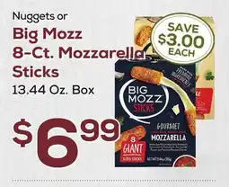 DeCicco & Sons Nuggets or Big Mozz 8-Ct. Mozzarella Sticks offer