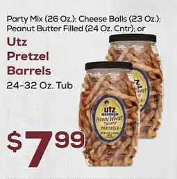 DeCicco & Sons Utz Pretzel Barrels offer
