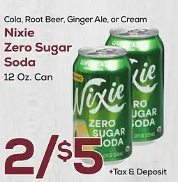 DeCicco & Sons Nixie Zero Sugar Soda offer
