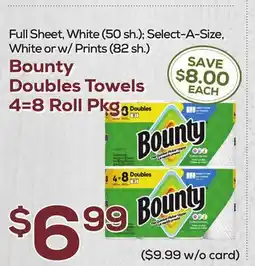 DeCicco & Sons Bounty Doubles Towels offer
