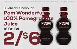 DeCicco & Sons Wonderful 100% Pomegranate Juice offer
