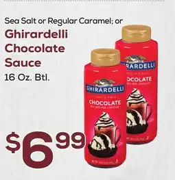 DeCicco & Sons Ghirardelli Chocolate Sauce offer